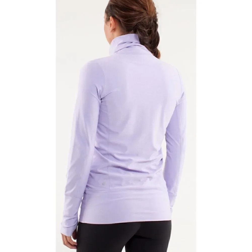 Lululemon In Stride Jacket Heathered Lilac Size 6 / excellent